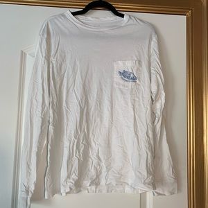 White vineyard vines long sleeve